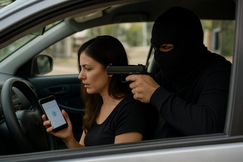 Mulher é feita refém em carro por criminosos e obrigada a fazer transferências por PIX em Natal